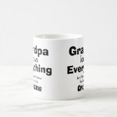 Name ändern Großvater weiß alles - Oma Kaffeetasse (Mittel)