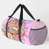 Name ändern, rosa Farbe Duffle Bag (Rechte Ecke)