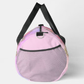 Name ändern, rosa Farbe Duffle Bag (Rechts)