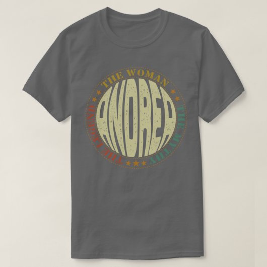 Name andrea T-Shirt (Design vorne)