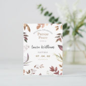 Name Angepasste Taufe zum JW-Übereinkommen 2022 Postkarte (Stehend Vorderseite)