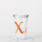 Name anpassen acryltrinkbecher (Vorderseite)