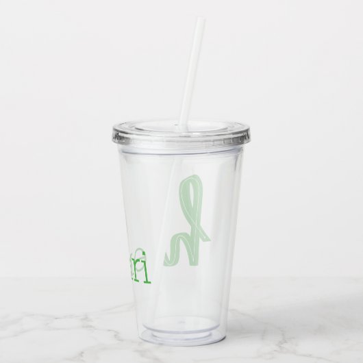 Name anpassen acryltrinkbecher (Rückseite)