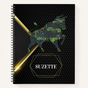 Name anpassen   Personalisiert Trading Notebook   Notizblock
