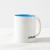 Name anpassen zweifarbige tasse (VorderseiteRechts)