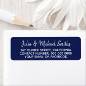 Name + Anschrift blau (Insitu)