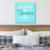 Name & Art - Personalisiert Leinwanddruck (Insitu (Schlafzimmer))