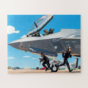 Name auf Kids Pre Flight F-35 Lightning II anpasse Puzzle