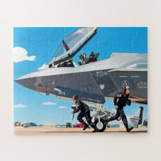 Name auf Kids Pre Flight F-35 Lightning II anpasse Puzzle