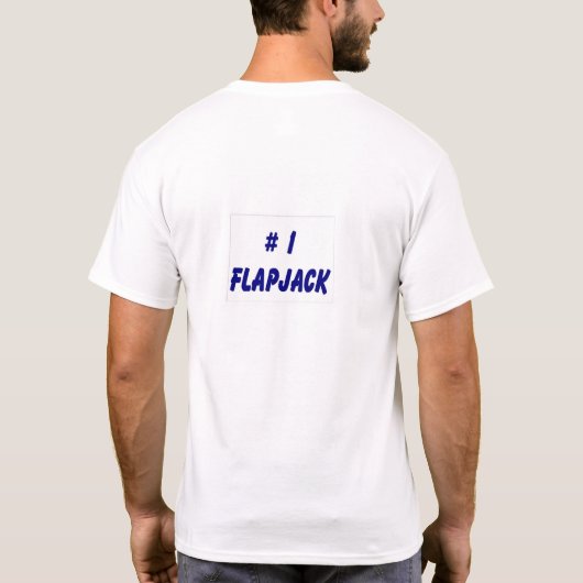 Name auf Tasche T-Shirt (Rückseite)