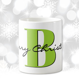 Name, August Peridot Birthstone | Frohe Weihnachte Kaffeetasse
