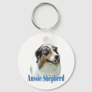 Name Australian Shepherd Schlüsselanhänger
