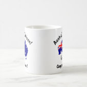 NAME Australische Staatsbürgerschaft Herzlichen Gl Kaffeetasse (Mittel)