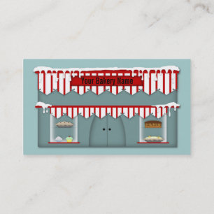 Name-Bäckerei-Geschäfts-Karte Visitenkarte