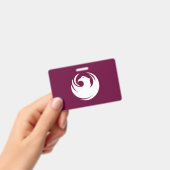 Name Badge with flag of Phoenix City Ausweis (Handheld)