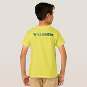 Name Badminton für Team der Club League T-Shirt (Schwarz voll)