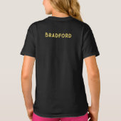 Name Badminton Team Club T-Shirt (Rückseite)