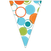 Name Banner mit Circle Pattern (Erste Fahne)