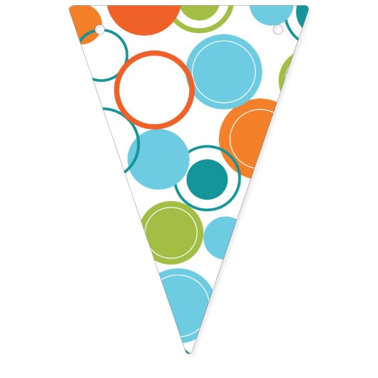 Name Banner mit Circle Pattern (Erste Fahne)