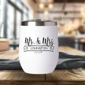 Name Banner Mr & Mrs ID668