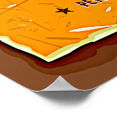 Name Bar hinzufügen - Gratis Bier Tomorrow Poster (Ecke)