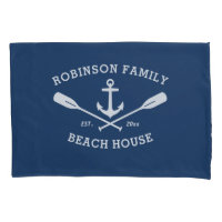 Name Beach House Nautic Boat Anchor Oars