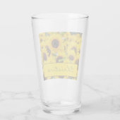 Name: Beautiful Sunflowers Pint Glas (Rückseite)