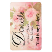 Name Bedeutung Magnet: Danielle, Gott ist mein Ric Magnet (Vertikal)