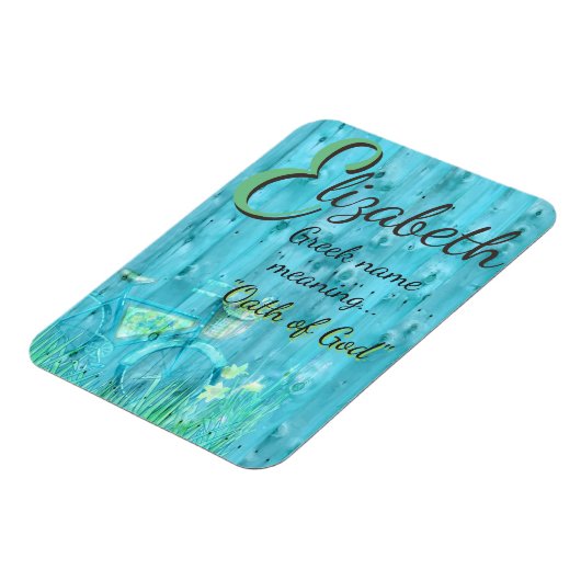 Name Bedeutung Magnet: Elisabeth, Eid Gottes Magnet (Linke Seite)