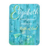 Name Bedeutung Magnet: Elisabeth, Eid Gottes Magnet (Vertikal)