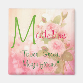 Name Bedeutung Magnet, Madeline Magnet