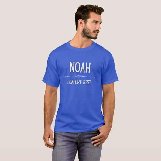 Name Bedeutung: Noah T-Shirt (Vorne ganz)