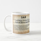 Name Bedeutung Tasse - Dan (Links)