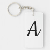 Name, beginnend mit A Schlüsselanhänger (Vorderseite)