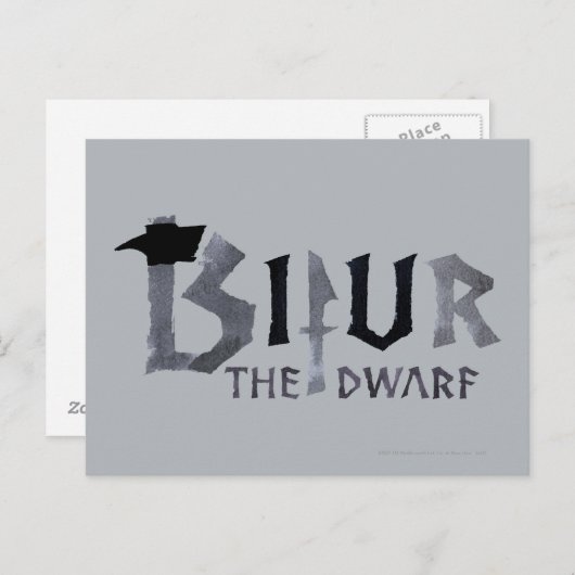 Name Bifur Postkarte (Vorne/Hinten)