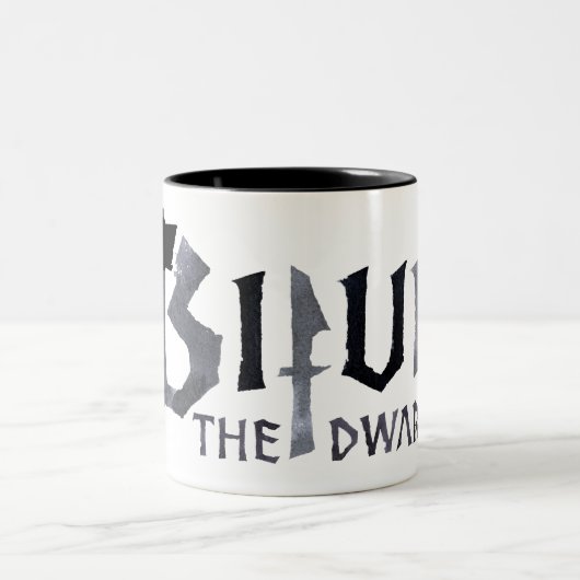 Name Bifur Zweifarbige Tasse (Mittel)