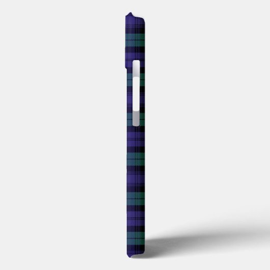 Name Black Watch Scottish Tartan Case-Mate iPhone Hülle (Rückseite / Links)