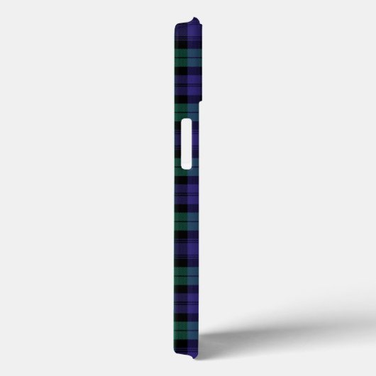 Name Black Watch Scottish Tartan Case-Mate iPhone Hülle (Rückseite / Rechts)