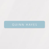 Name Blau, Orange und Rosa Etiketten (Design 1)