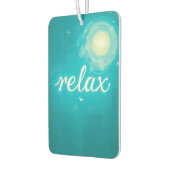 Name: Blaues Relax Design Autolufterfrischer (Links)