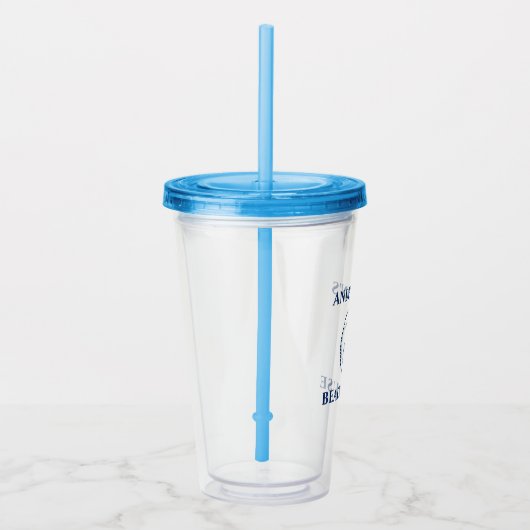 Name Blue des Anchor Beach House Acryltrinkbecher (Rechts)