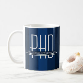 Name Blue Graduate PhD Tasse