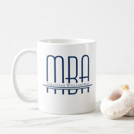Name Blue MBA Kaffeetasse