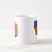 Name Blue Orange ändern - G H I K L Kaffeetasse (Mittel)