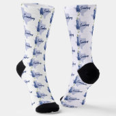 Name Bluebonnet Texas Socken (Gewinkelt)