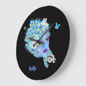 Name Blume Fairy Uhr hinzufügen, gürtel hübsch blu (Winkel)