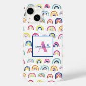 Name Boho Rainbow Case-Mate iPhone Hülle (Rückseite)