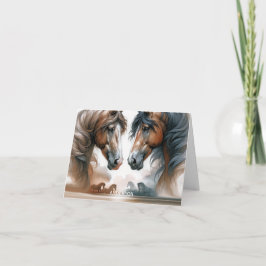 Name Brown Schöne Pferde geflochten