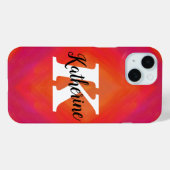 Name bunt Gradient Case-Mate iPhone Hülle (Rückseite (Horizontal))