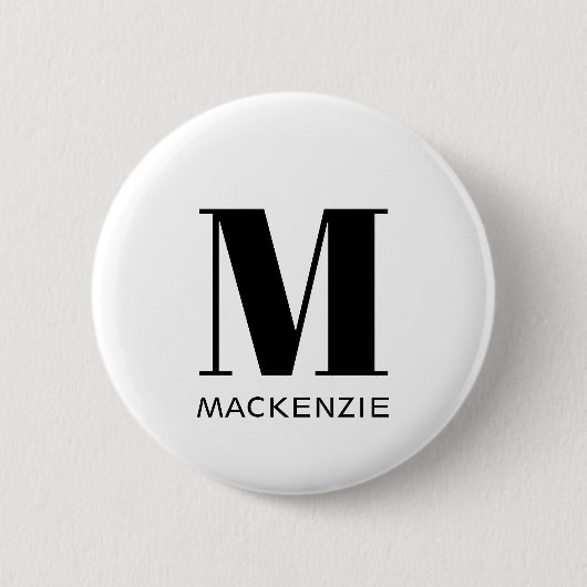 Name Button (Vorderseite)